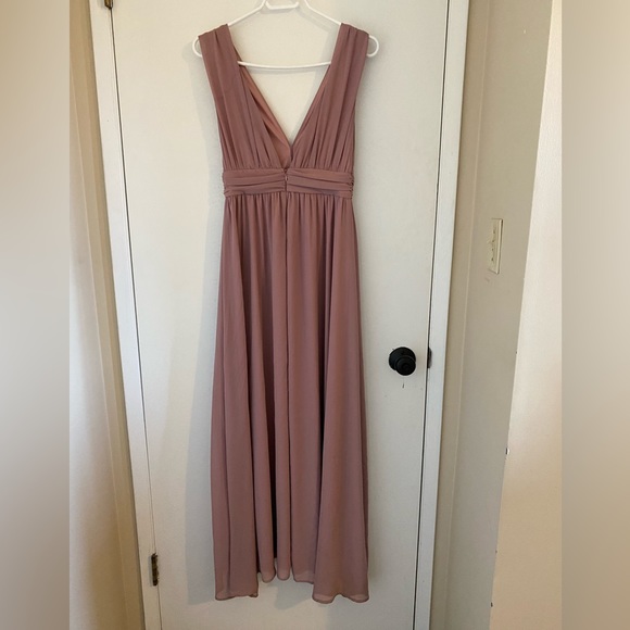 Tobi dusty rose bridesmaid dress - Picture 2 of 3
